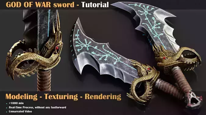 GOD OF WAR sword - Tutorial  