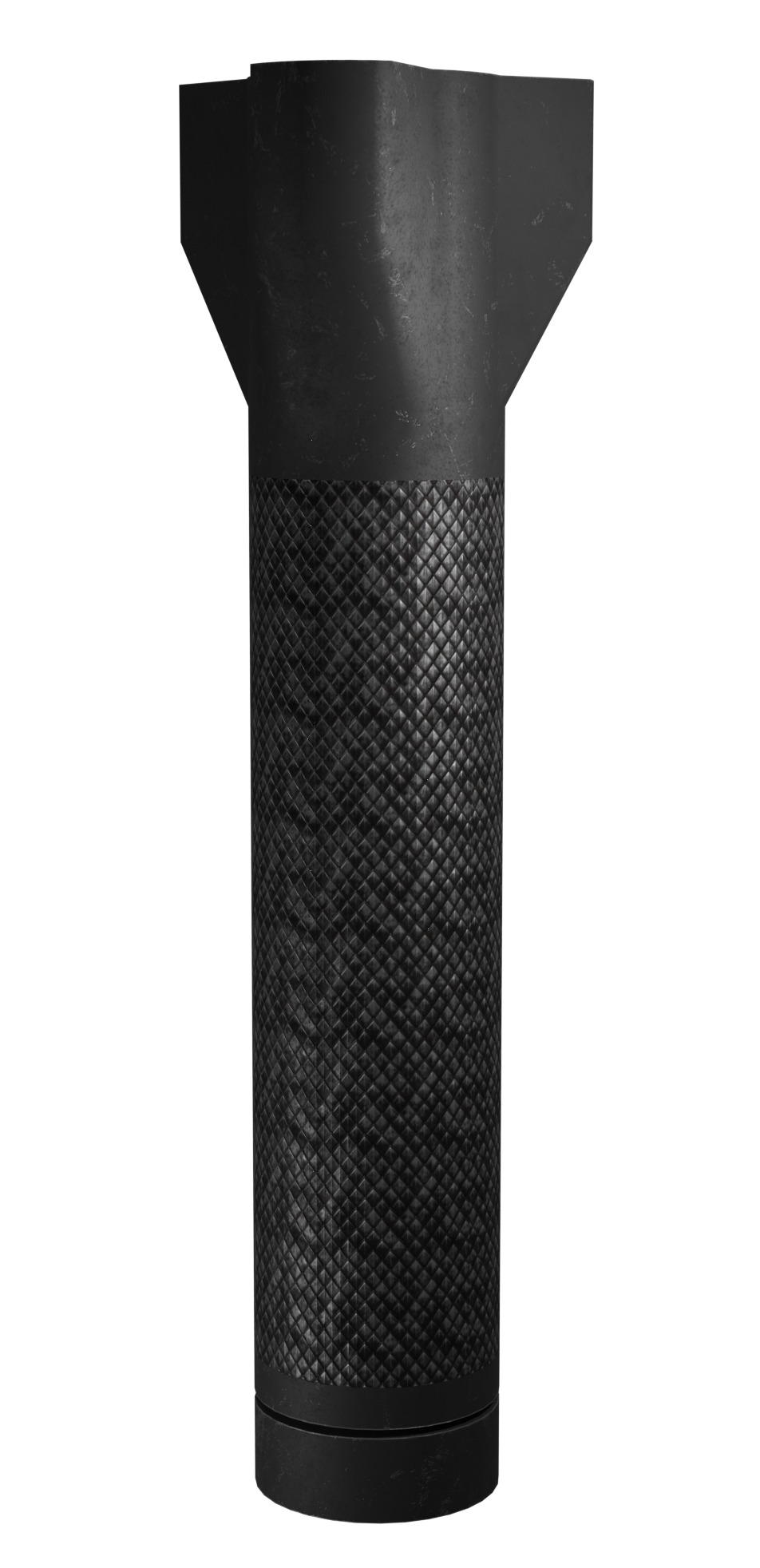 Flashlight Low-poly 3D model_1