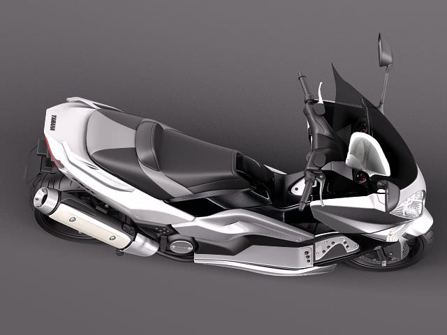 Yamaha T-Max 2008-2012 3D model_7