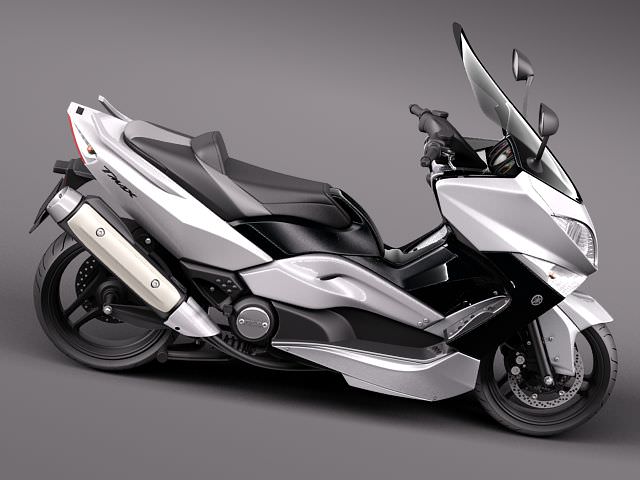 Yamaha T-Max 2008-2012 3D model_6