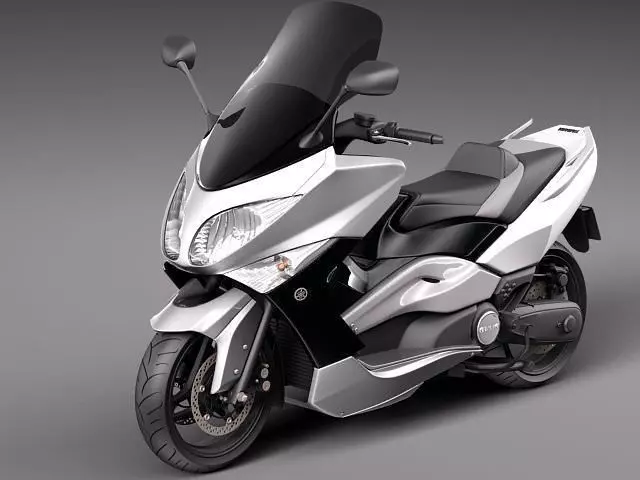Yamaha T-Max 2008-2012 3D model_0