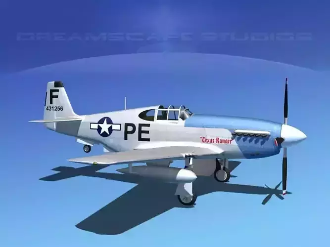 North American P-51B Mustang V07