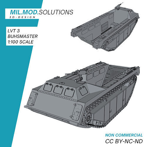 LVT3 Bushmaster 3D print model