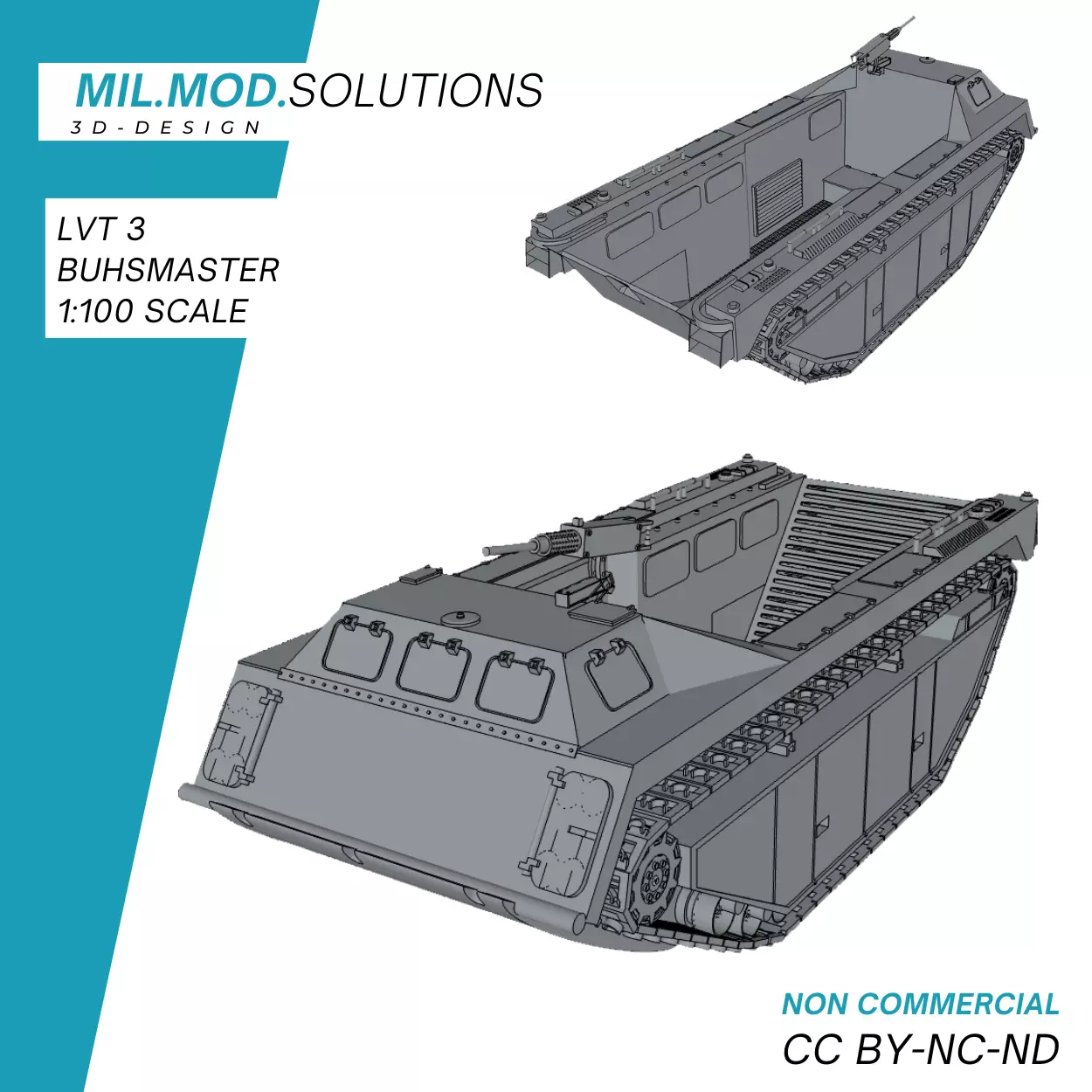 LVT3 Bushmaster 3D print model