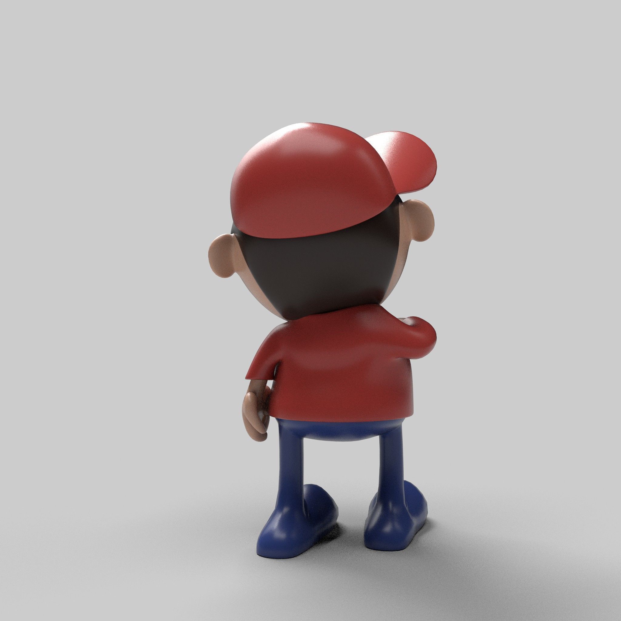 Jimmy mascot 3D print model_3