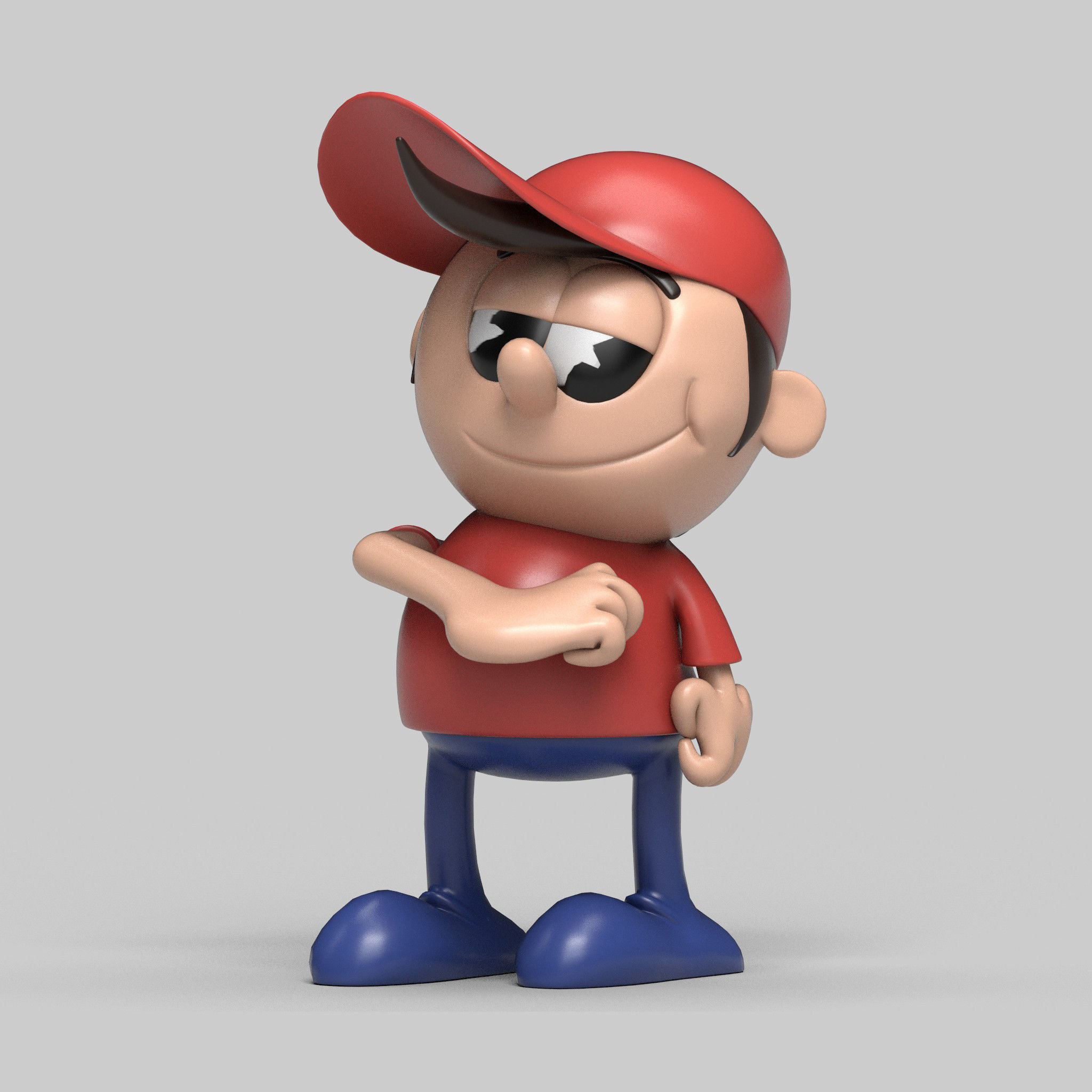 Jimmy mascot 3D print model_1