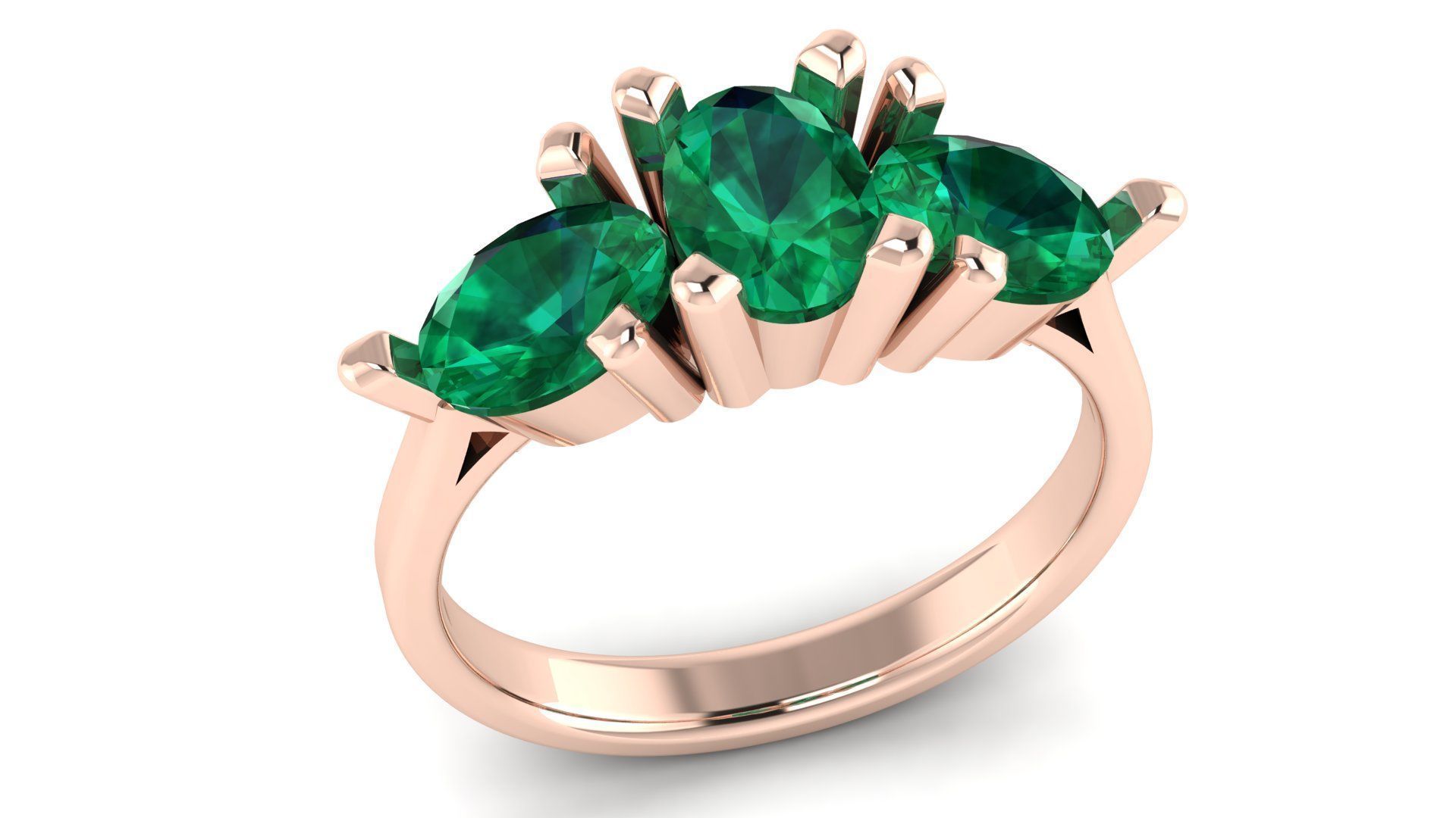 engagement ring Free 3D model_1