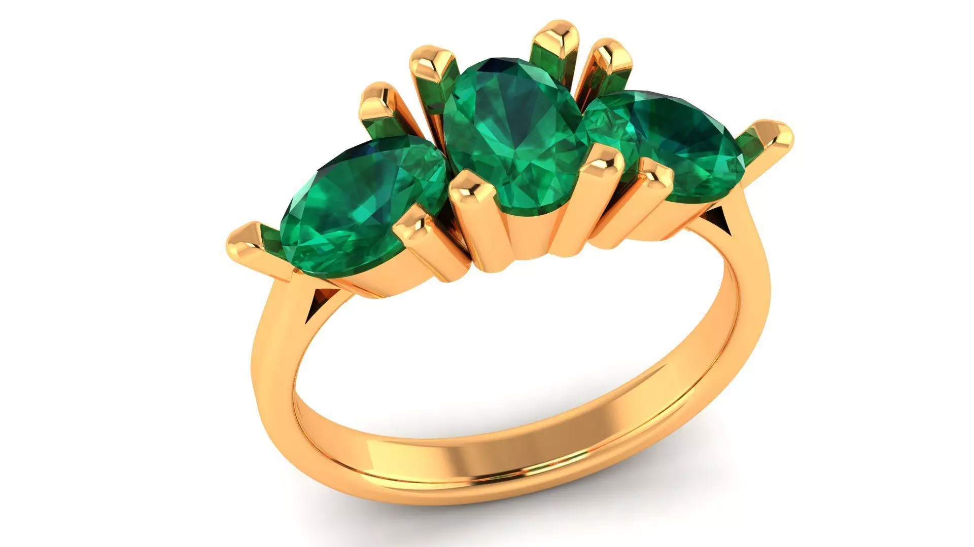 engagement ring Free 3D model_0