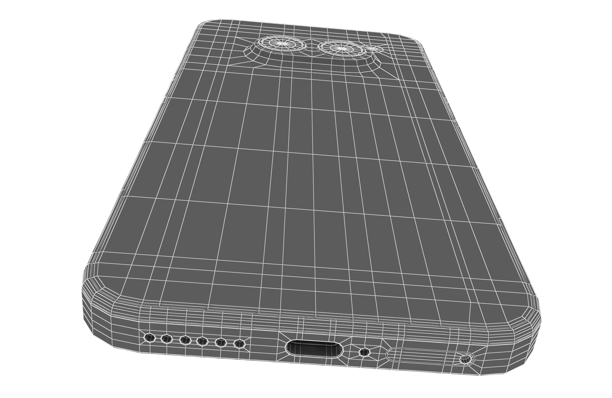 Nothing Phone 2a Black 3D model_21
