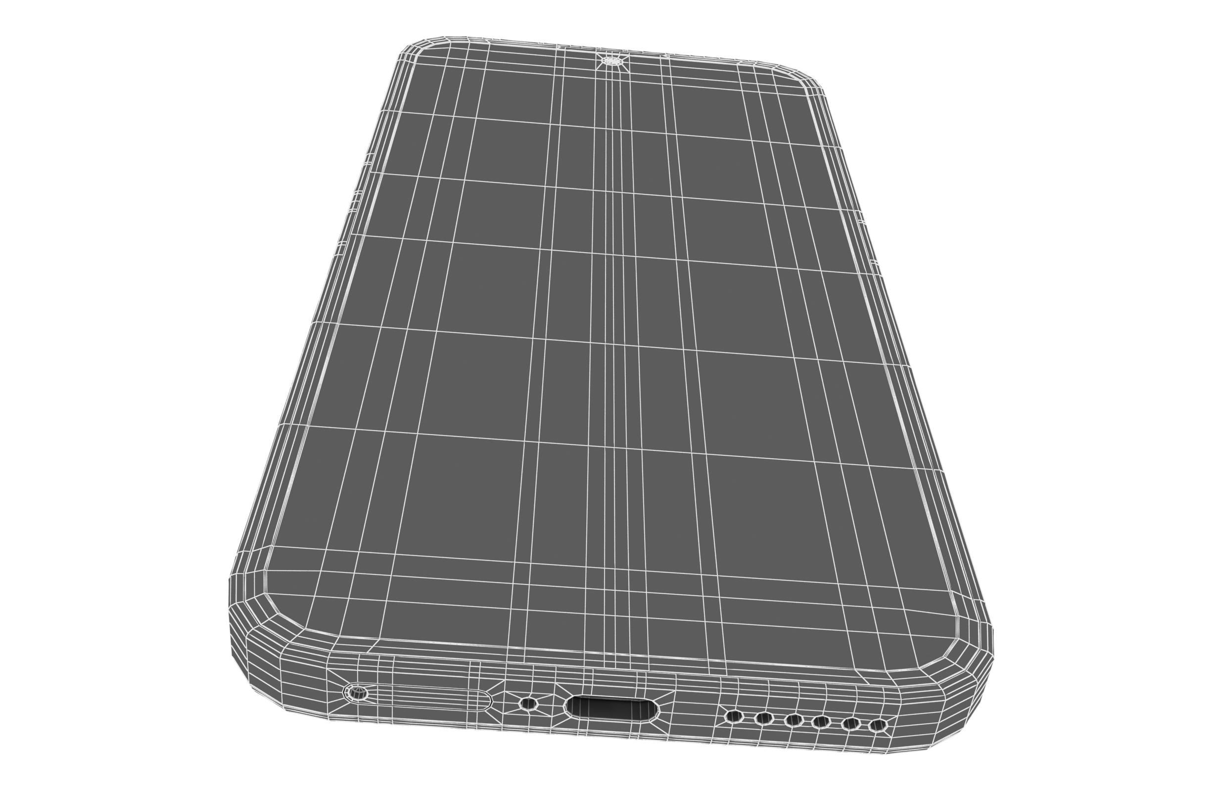 Nothing Phone 2a Black 3D model_19