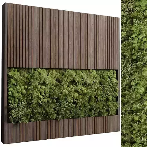 Horizontal Garden - Green Wall - moss garden 92