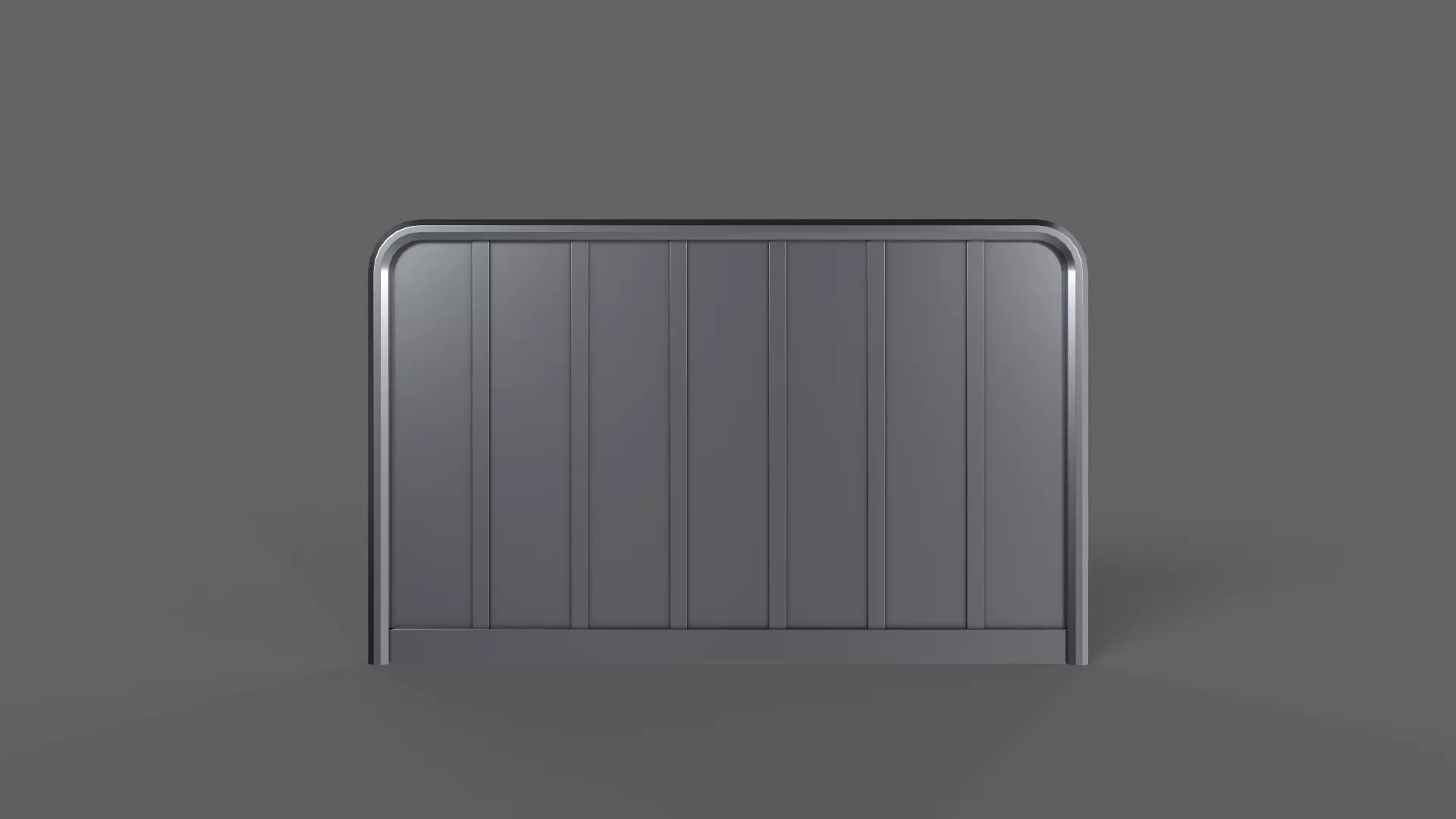 PBR Sci-Fi Door 3 Low-poly 3D model_0