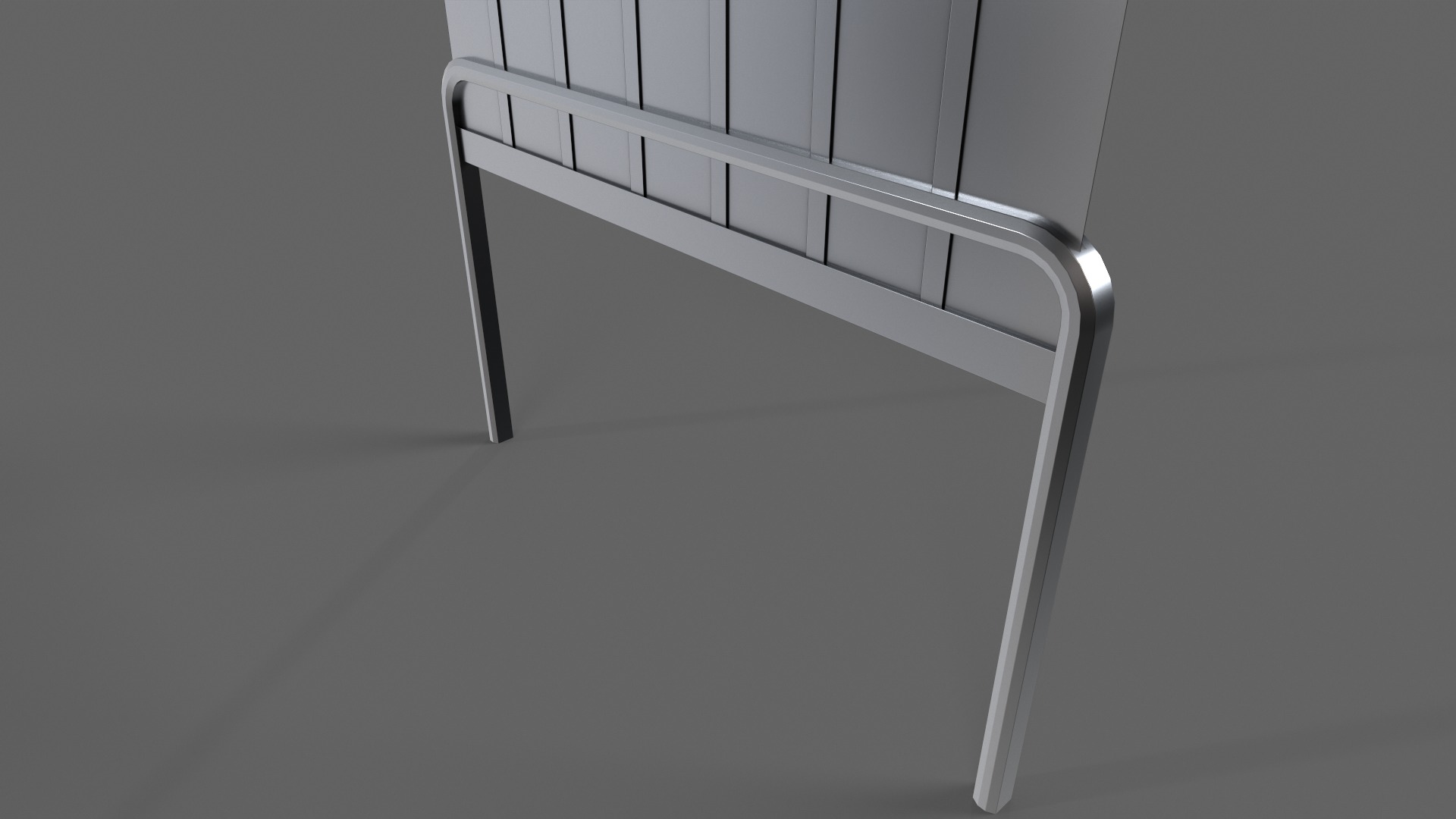 PBR Sci-Fi Door 3 Low-poly 3D model_8