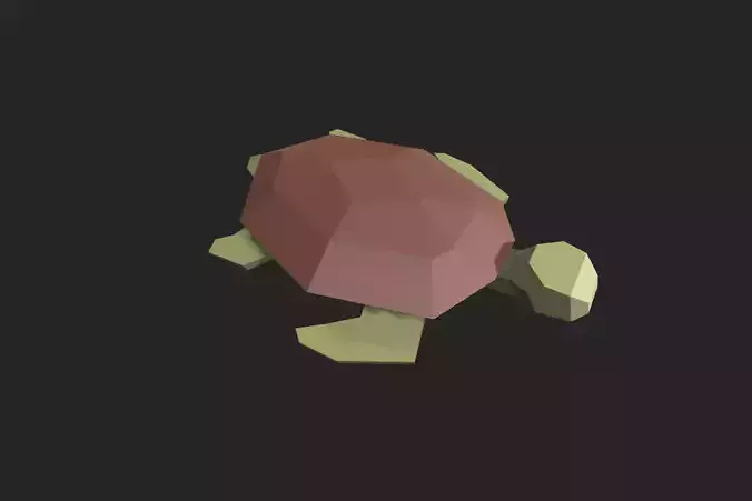 Low Poly Turtle