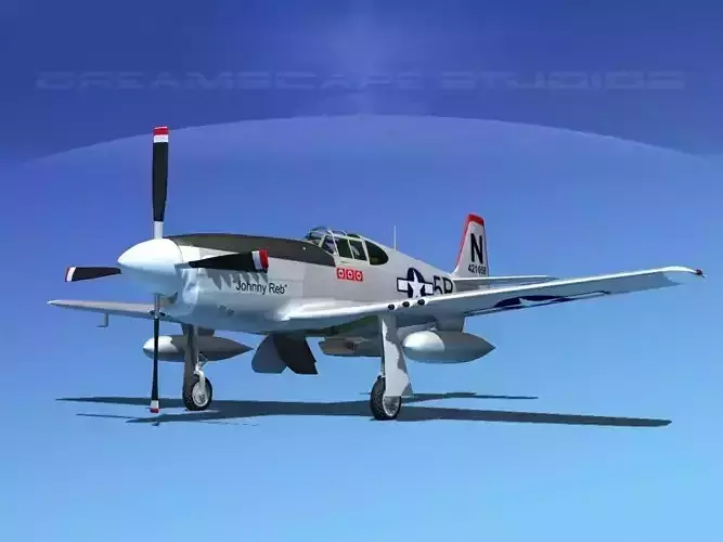 North American P-51B Mustang V08