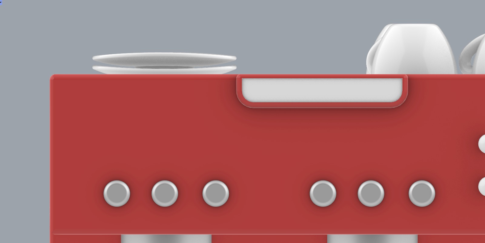 Coffee Machine with Mugs 3D model_21