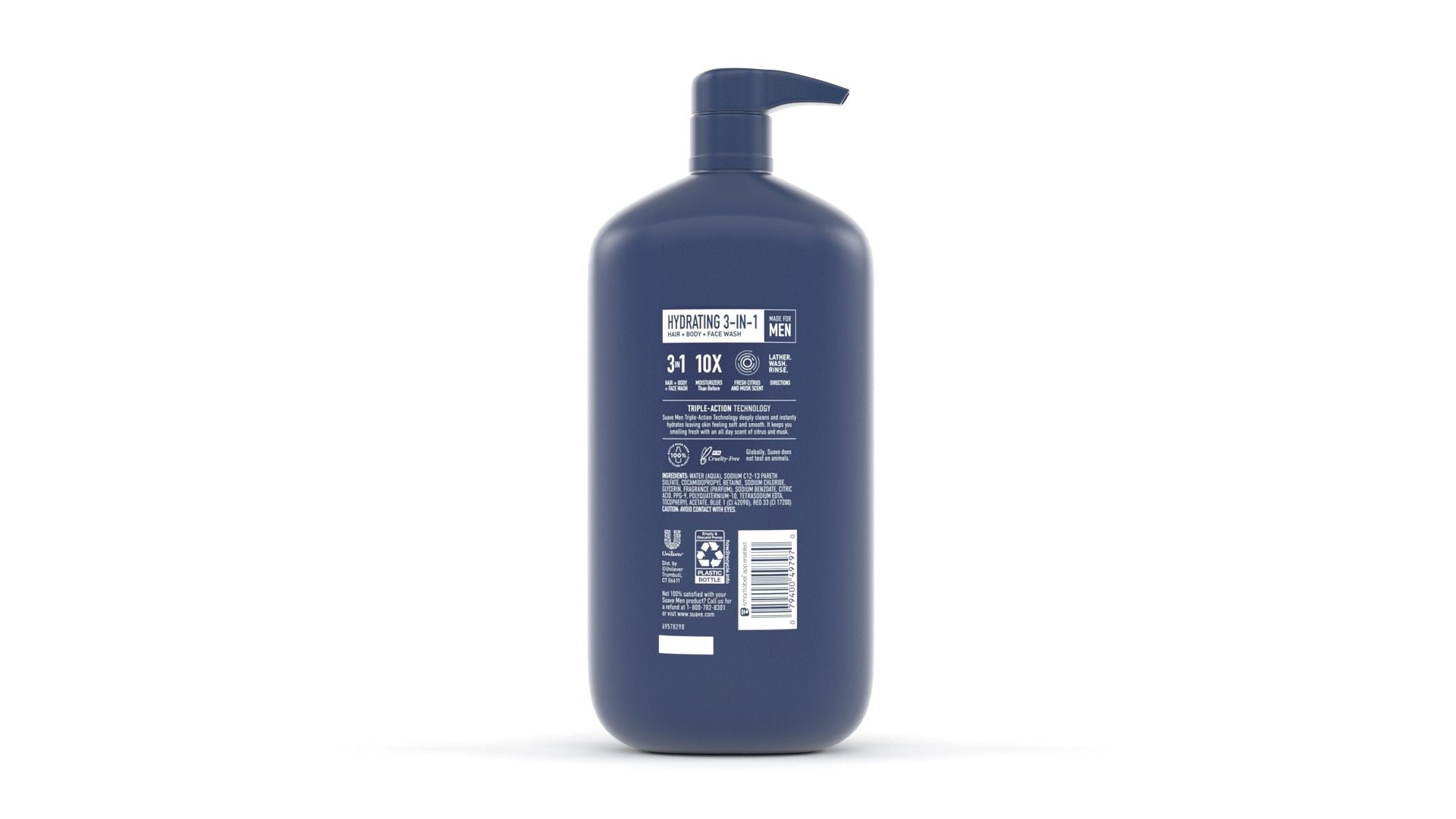 Suave Body Wash 3D model_4