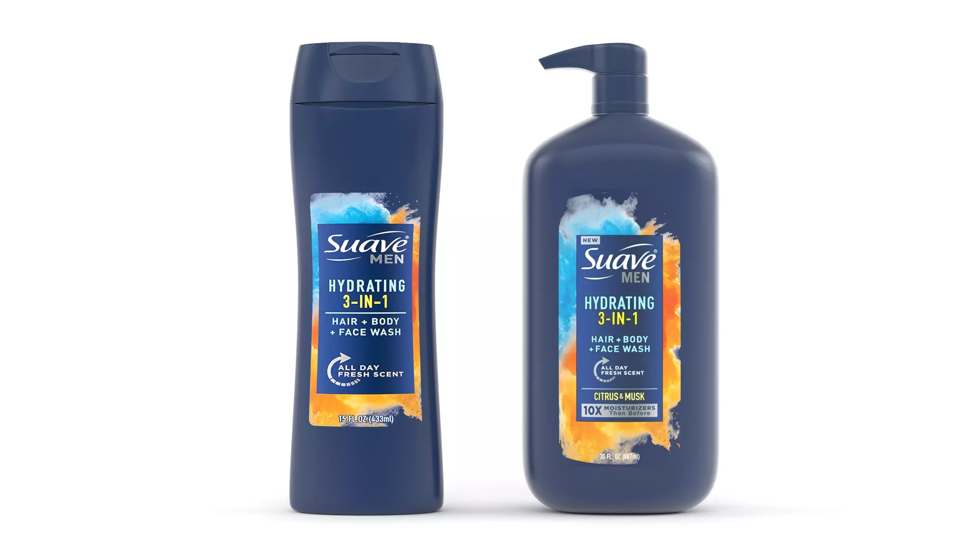 Suave Body Wash 3D model_0