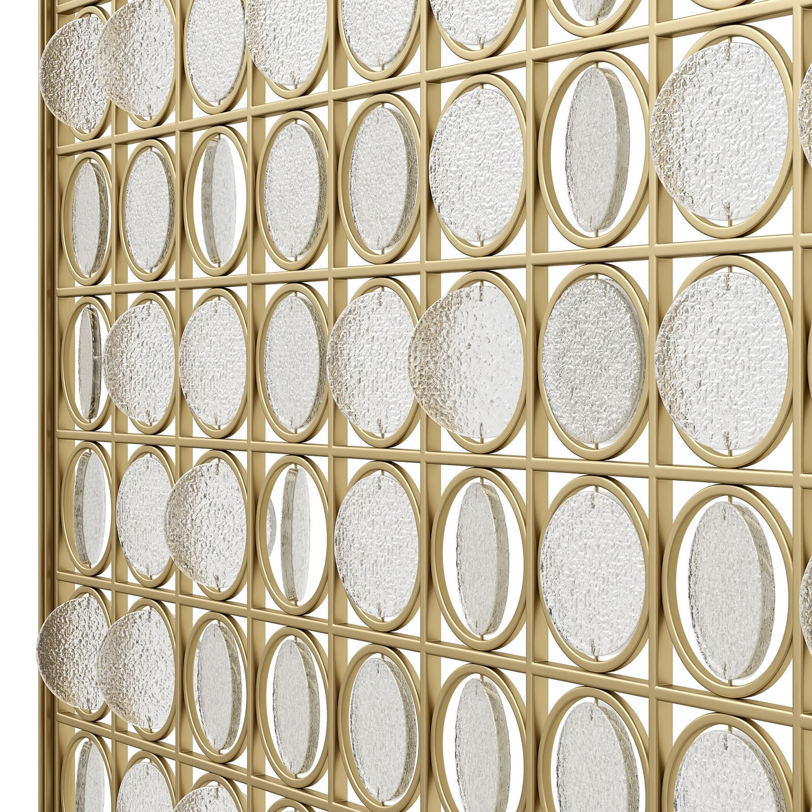 Decorative partition made of acrylic glass 3D model_1