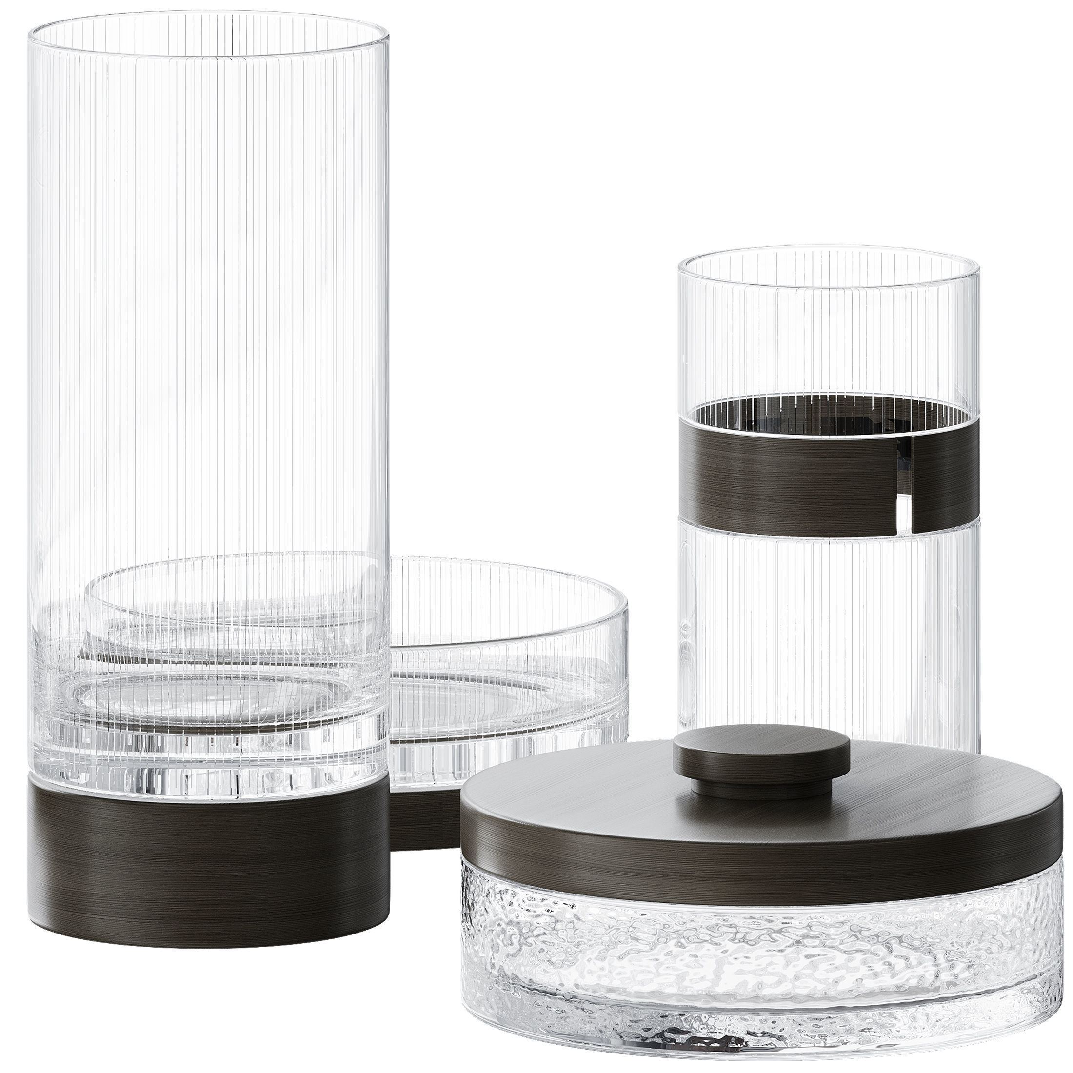 Decorative set 3D model_2