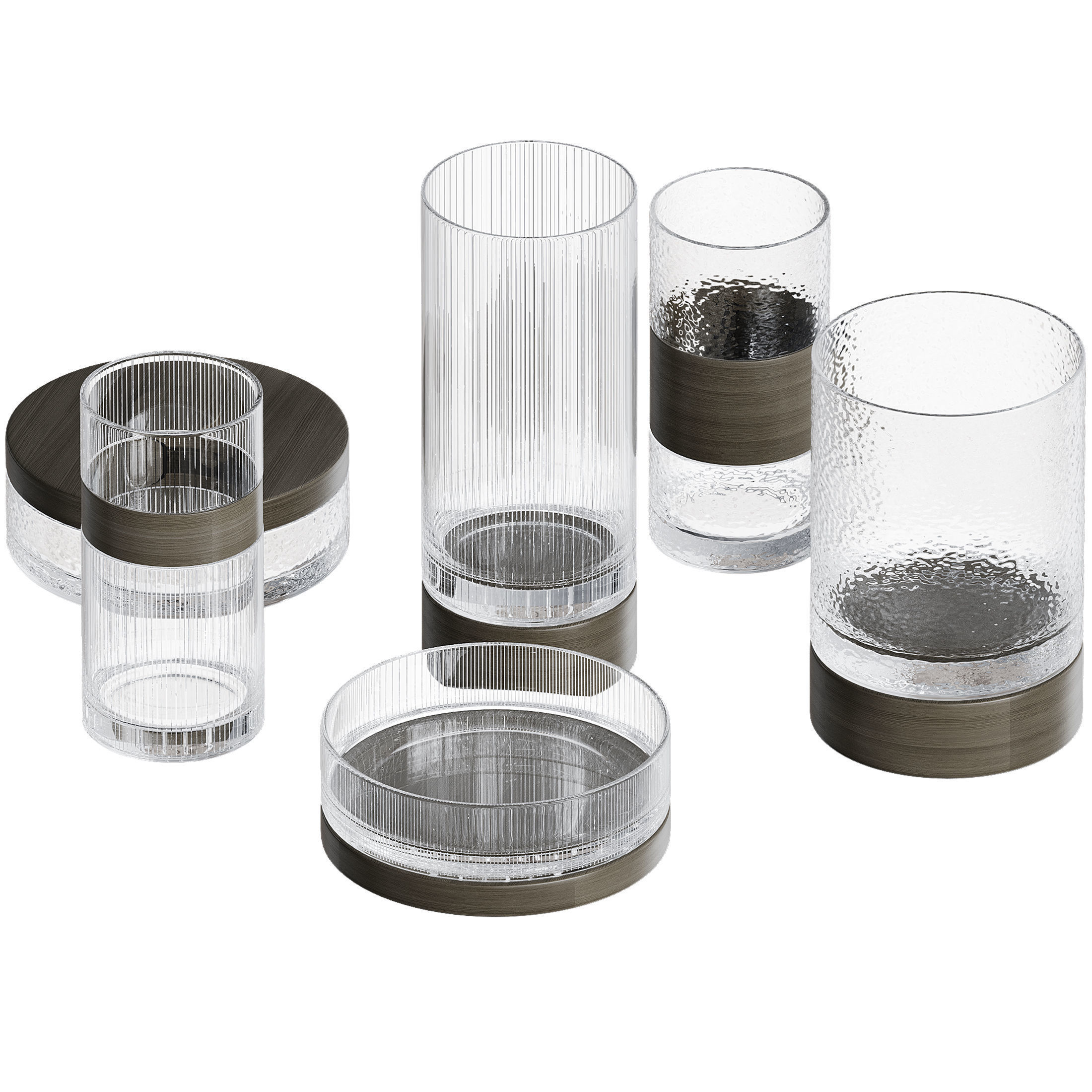 Decorative set 3D model_4