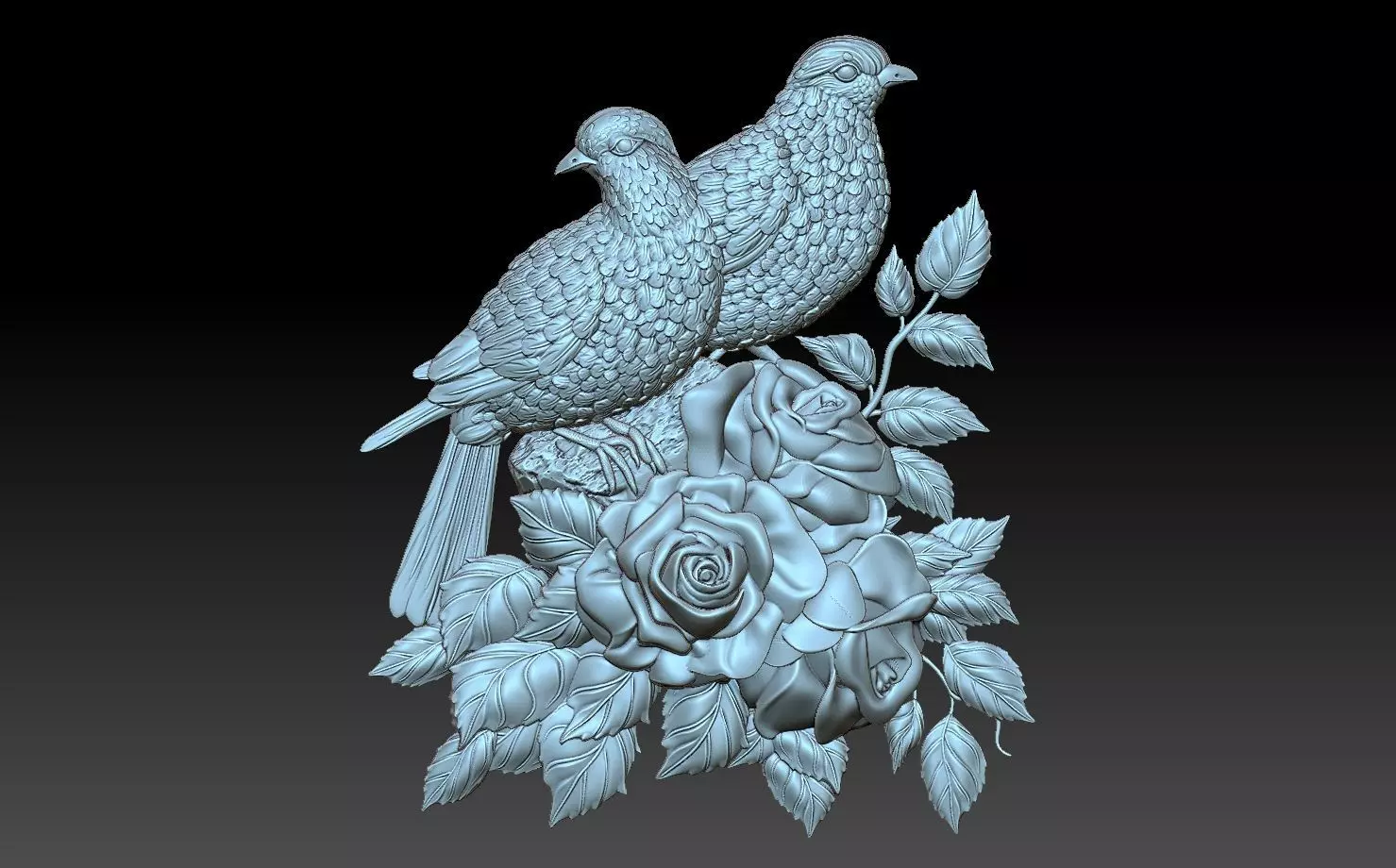 Birds 3D print model