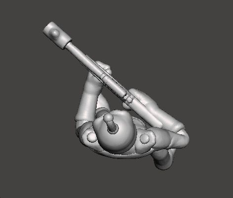 WIZARDS NECRON99 PEACE MINIATURE MODEL FANTASY SCIFI RPG DND 3D print model_5