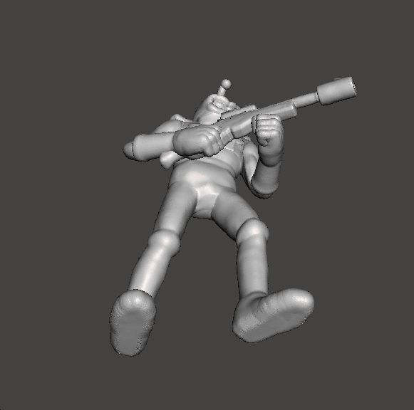 WIZARDS NECRON99 PEACE MINIATURE MODEL FANTASY SCIFI RPG DND 3D print model_6