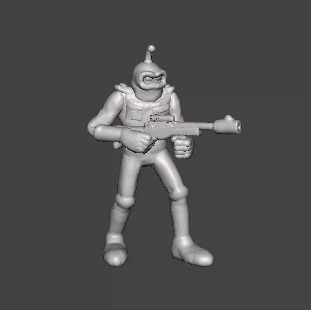 WIZARDS NECRON99 PEACE MINIATURE MODEL FANTASY SCIFI RPG DND 3D print model_0