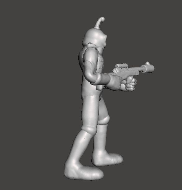 WIZARDS NECRON99 PEACE MINIATURE MODEL FANTASY SCIFI RPG DND 3D print model_3