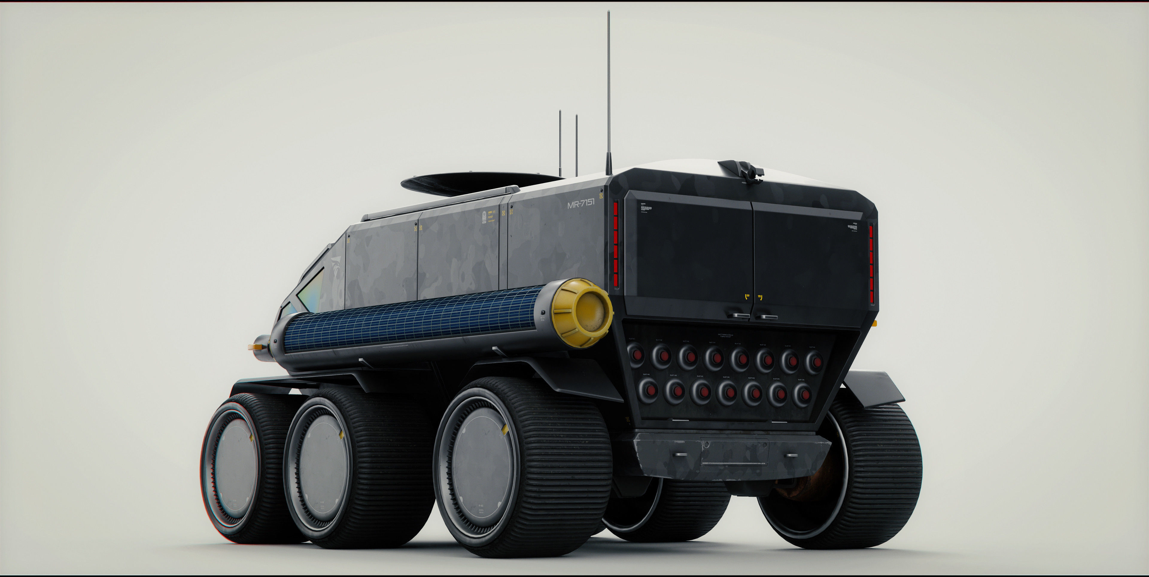 Toyota Lunar Cruiser Jaxa Moon Rover 3d Textures 3D model_3