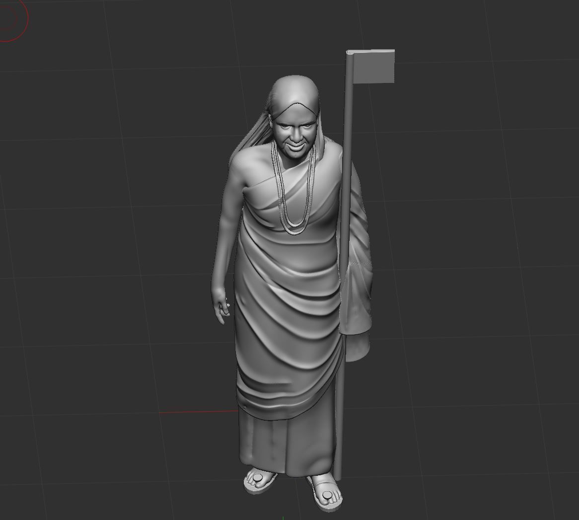 swami Nagendra Maharaj 3D print model_10