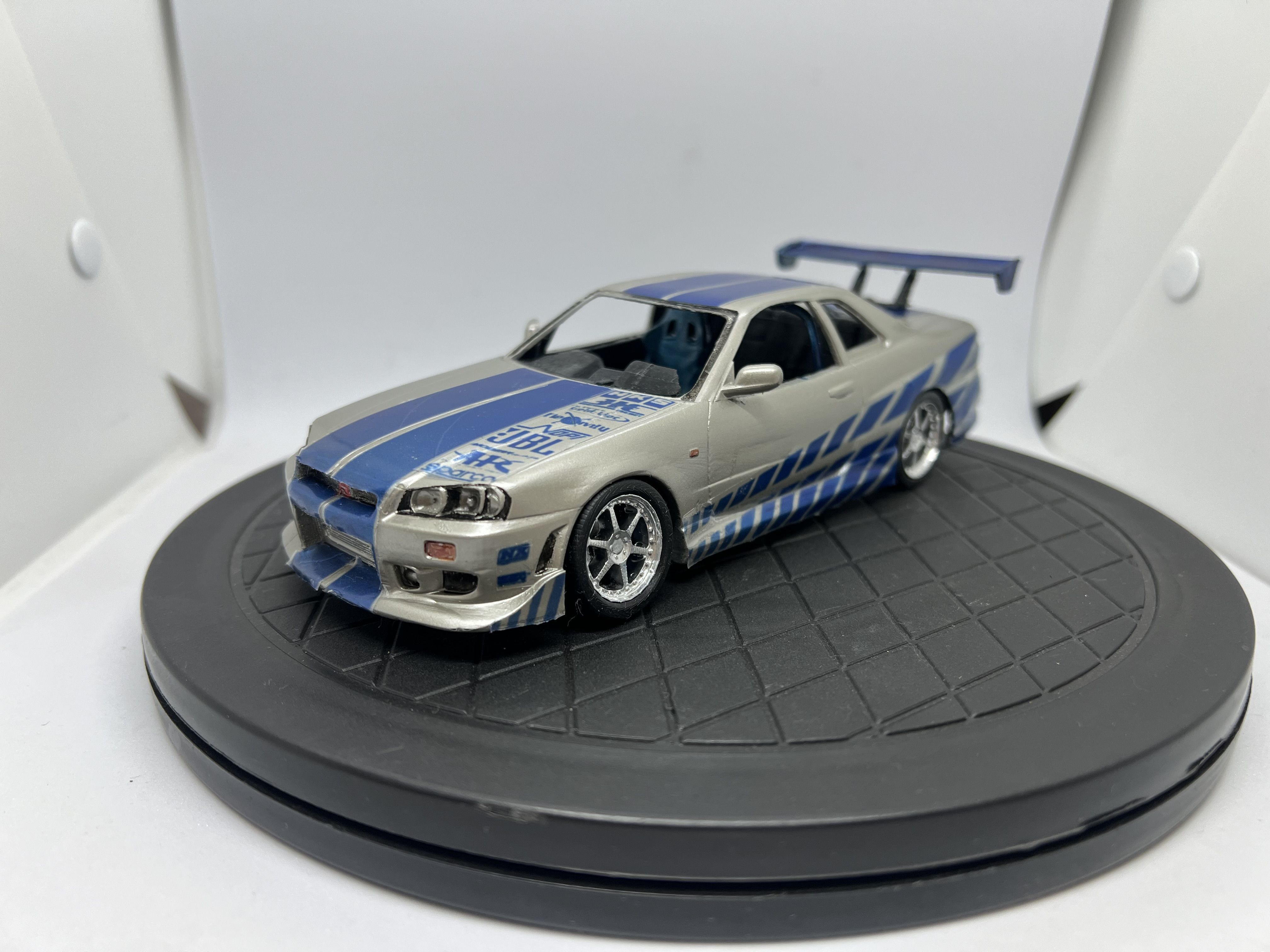 SKYLINE GTR R34 2F2F BRIAN 3D print model_6