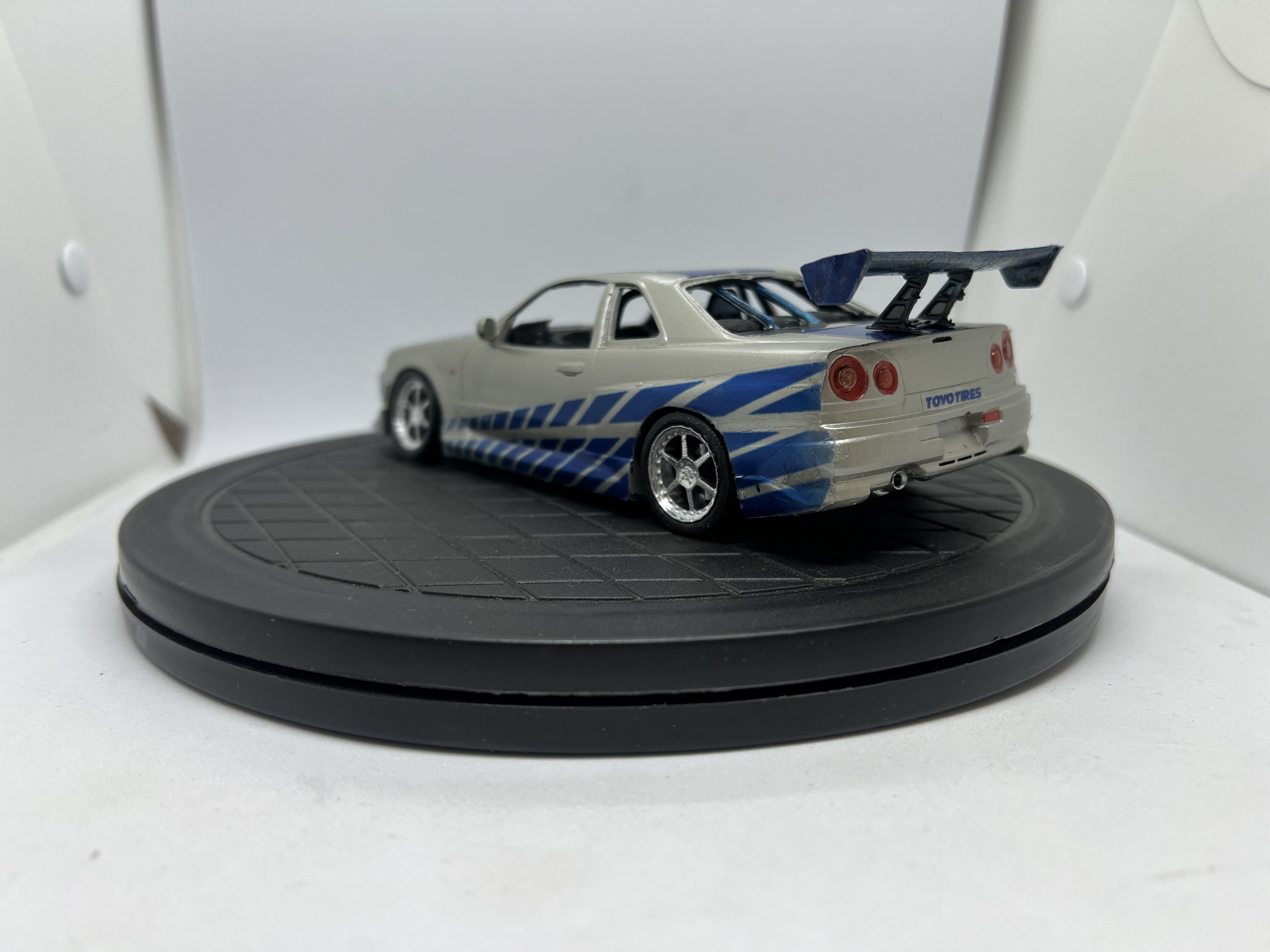 SKYLINE GTR R34 2F2F BRIAN 3D print model_5