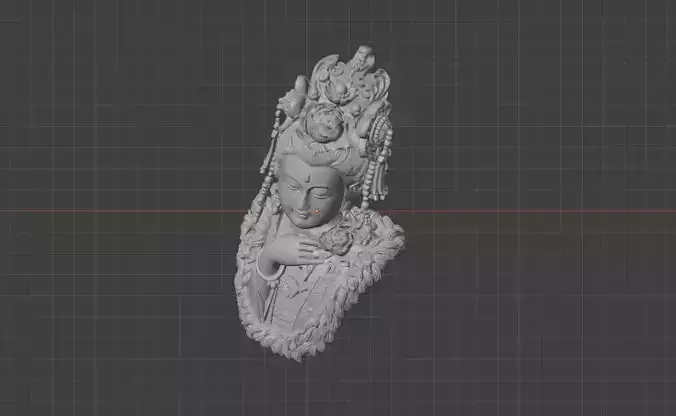 the Bodhisattva Buddha  Free 3D print model