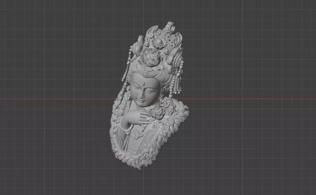 the Bodhisattva Buddha Free 3D print model
