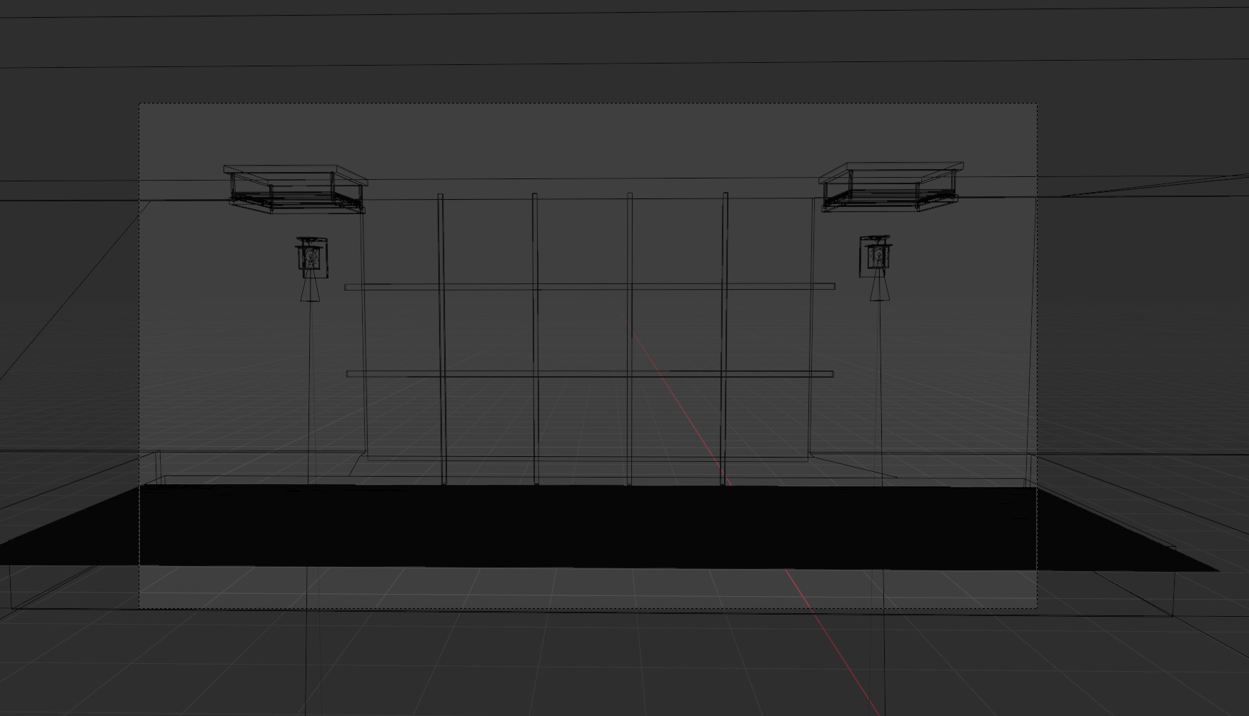 Blender Room - japanese style with hdri 3D model_2