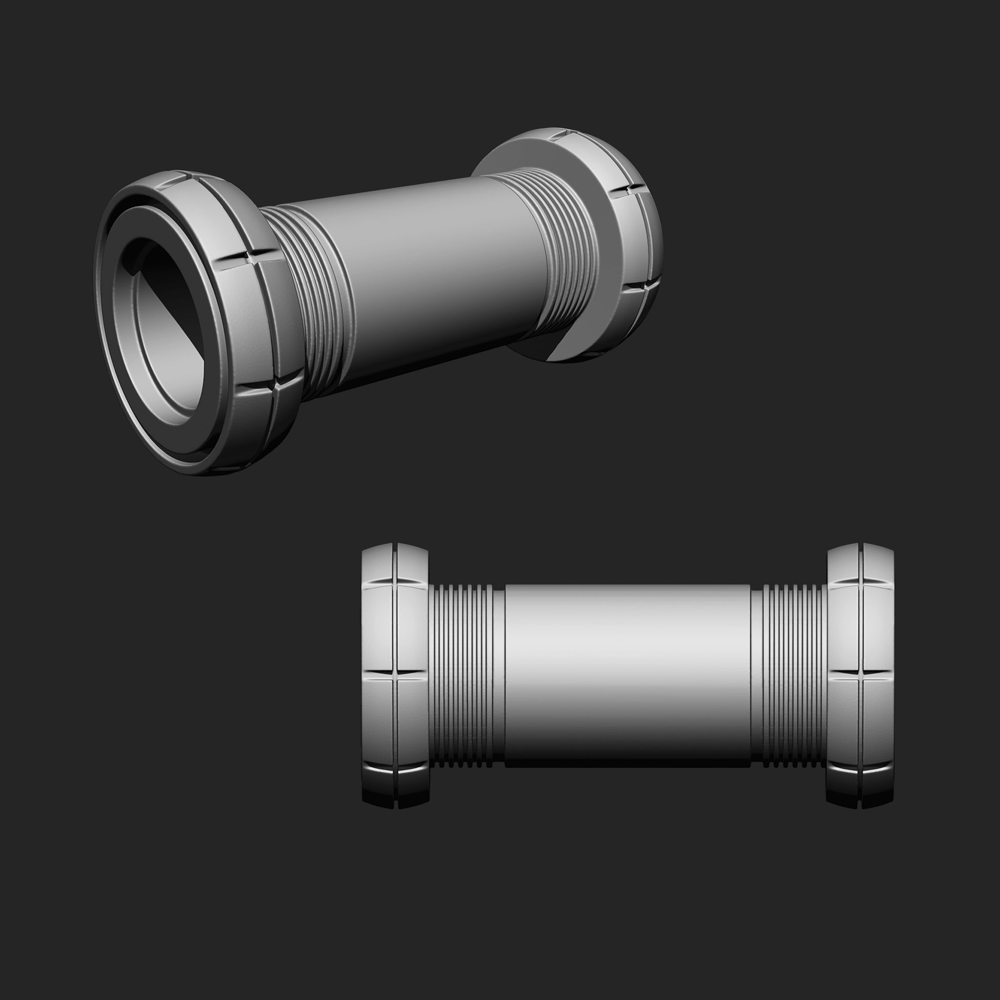 Mechanical Parts IMM Brush Pack 30 in One Vol 5 3D model_1