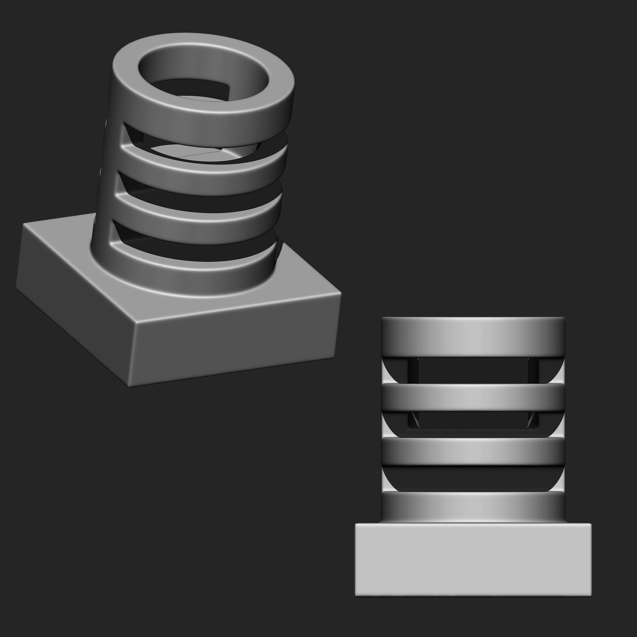 Mechanical Parts IMM Brush Pack 30 in One Vol 5 3D model_29