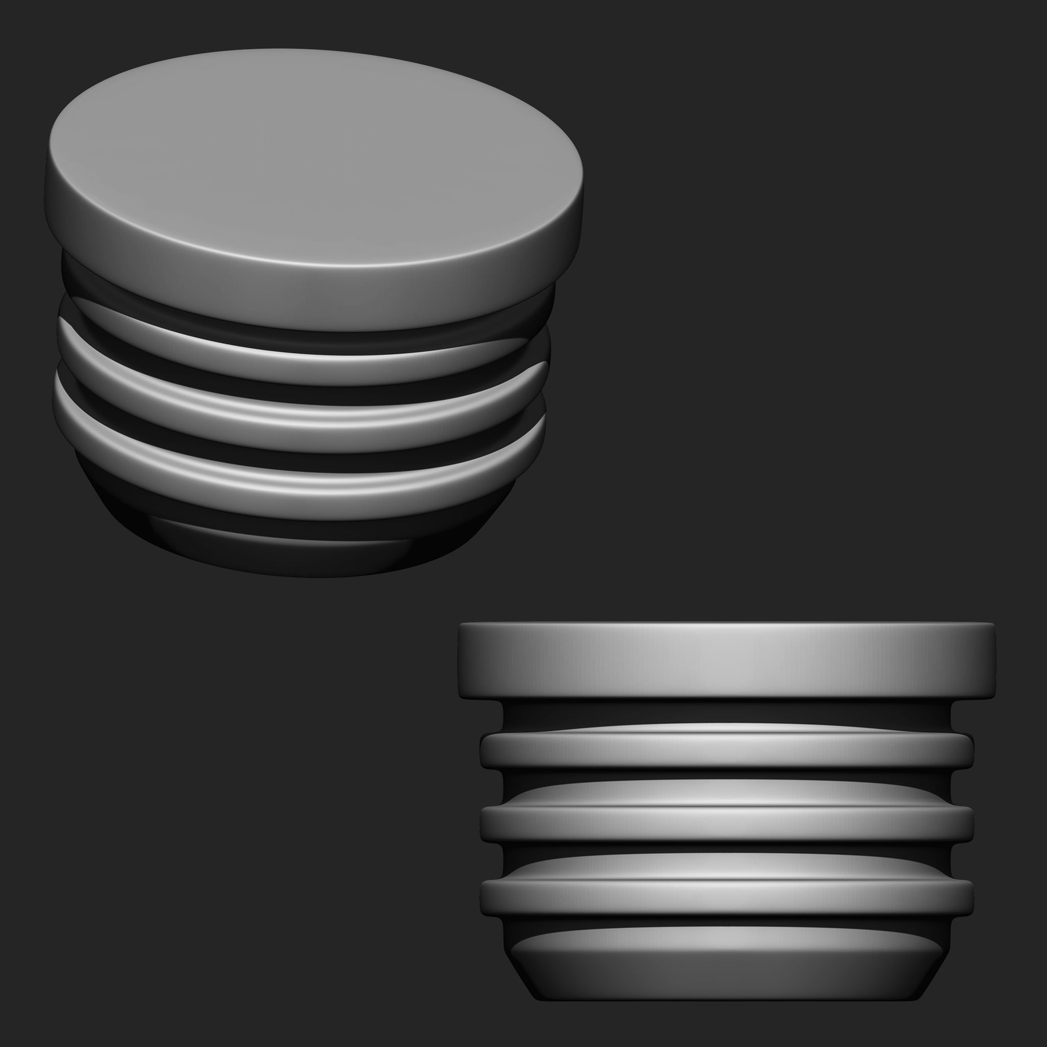 Mechanical Parts IMM Brush Pack 30 in One Vol 5 3D model_3