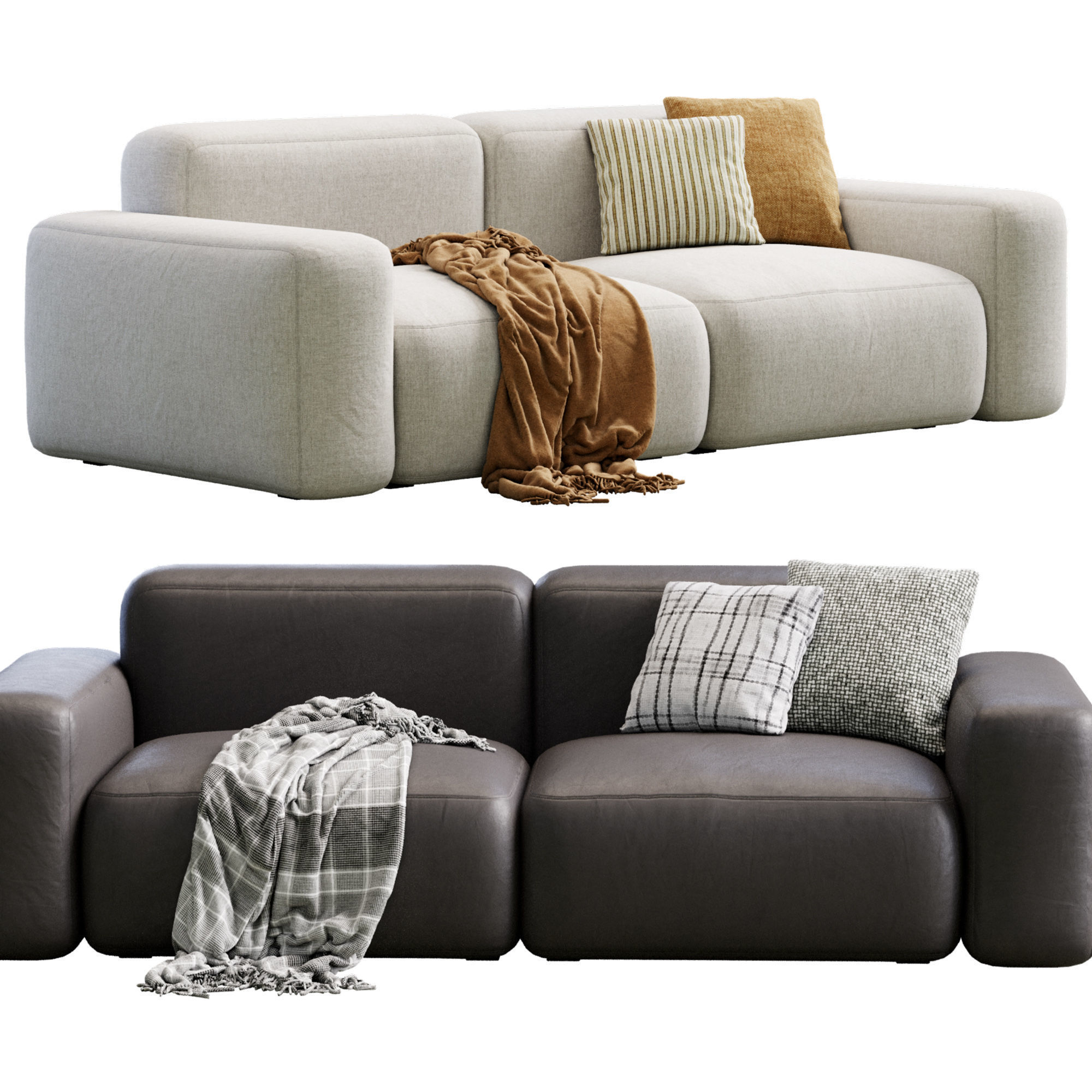 Sofa Kermit By Levsit  3D model_10