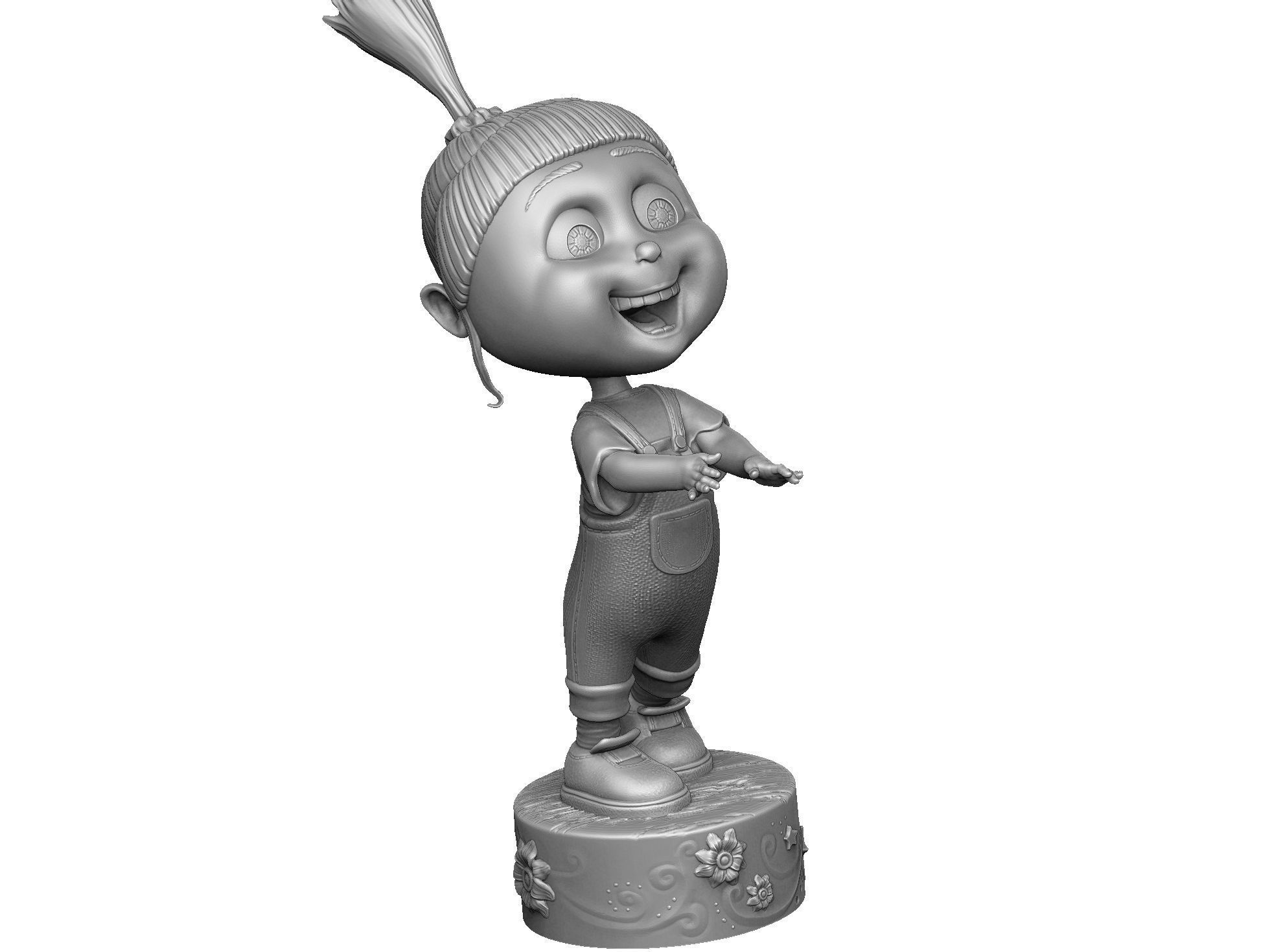 AGNES GRU 3D PRINTABLE STL 3D print model_6