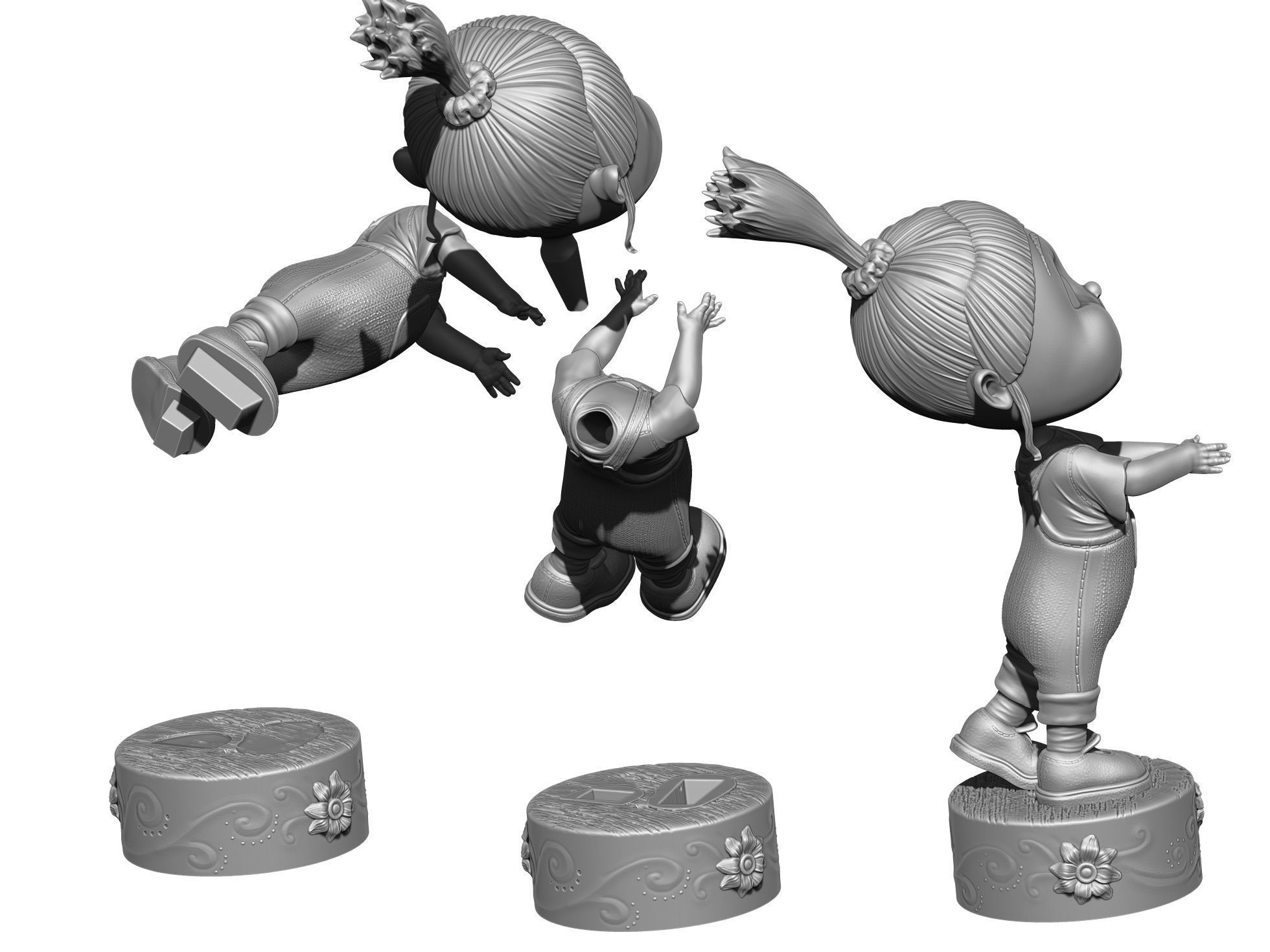 AGNES GRU 3D PRINTABLE STL 3D print model_16