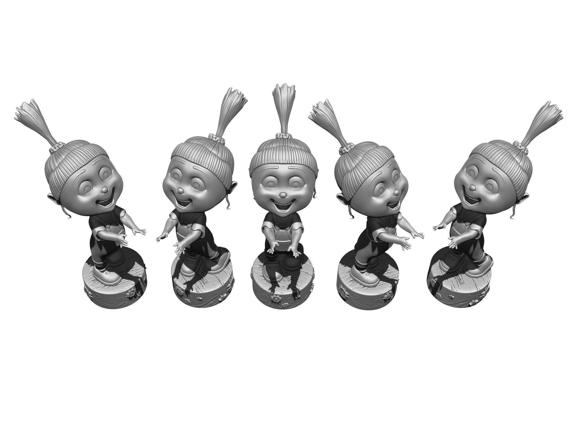 AGNES GRU 3D PRINTABLE STL 3D print model_9