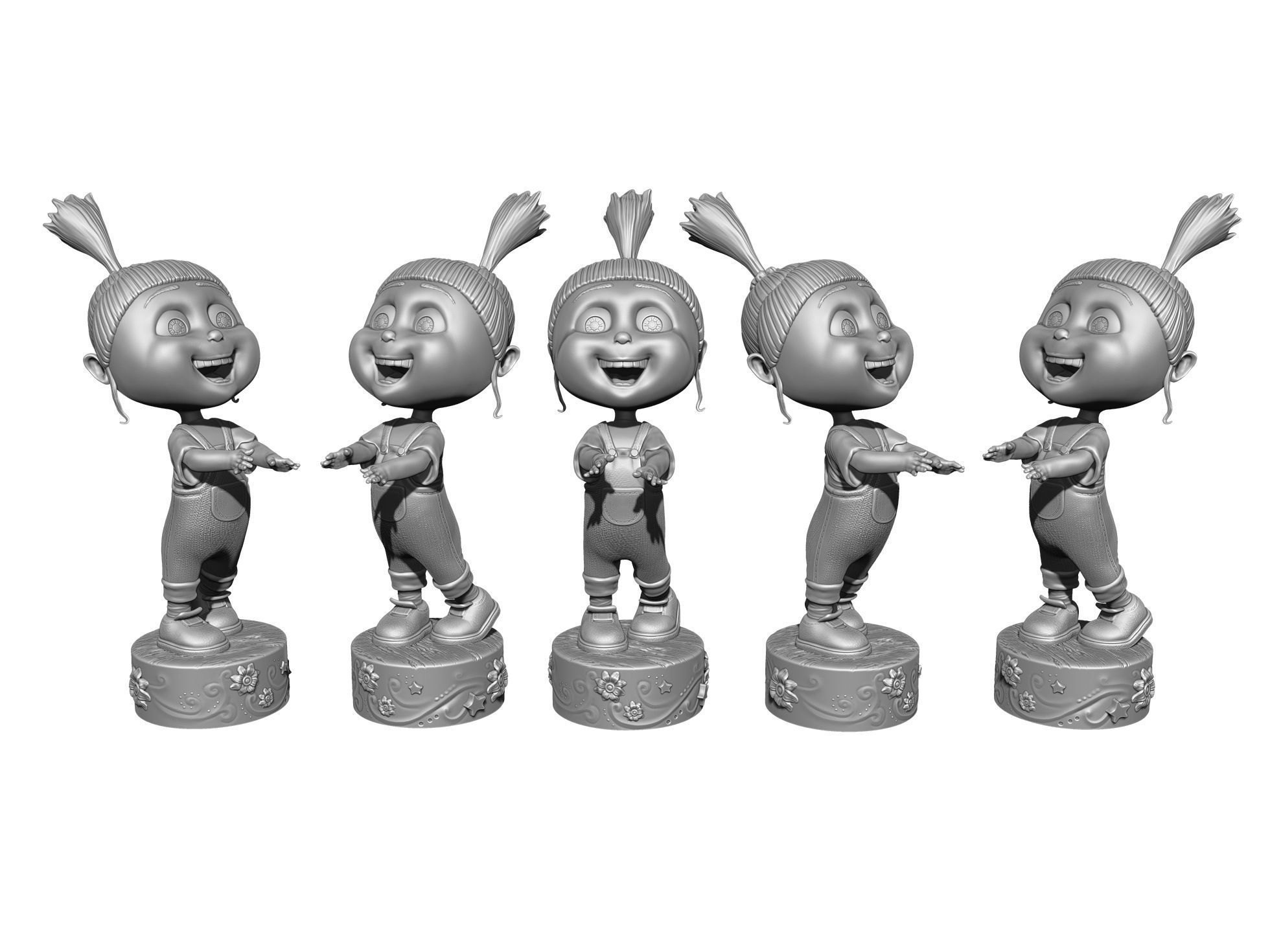AGNES GRU 3D PRINTABLE STL 3D print model_7