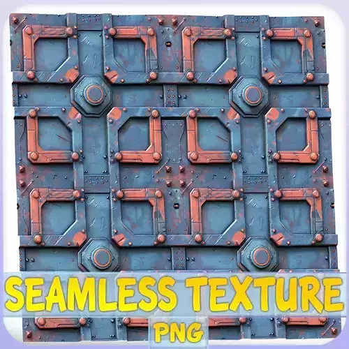 Sci-FI Seamless Texture Texture