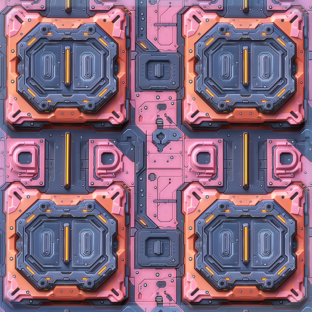 Sci-FI Seamless Texture Texture_5