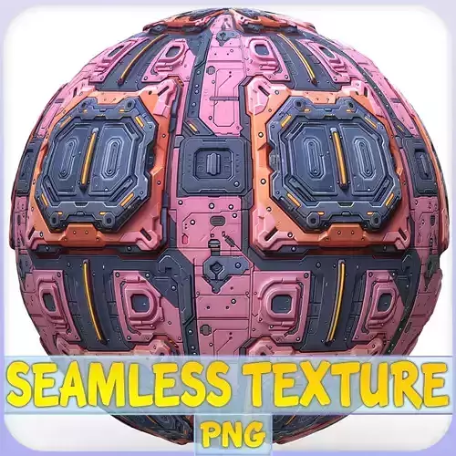 Sci-FI Seamless Texture Texture