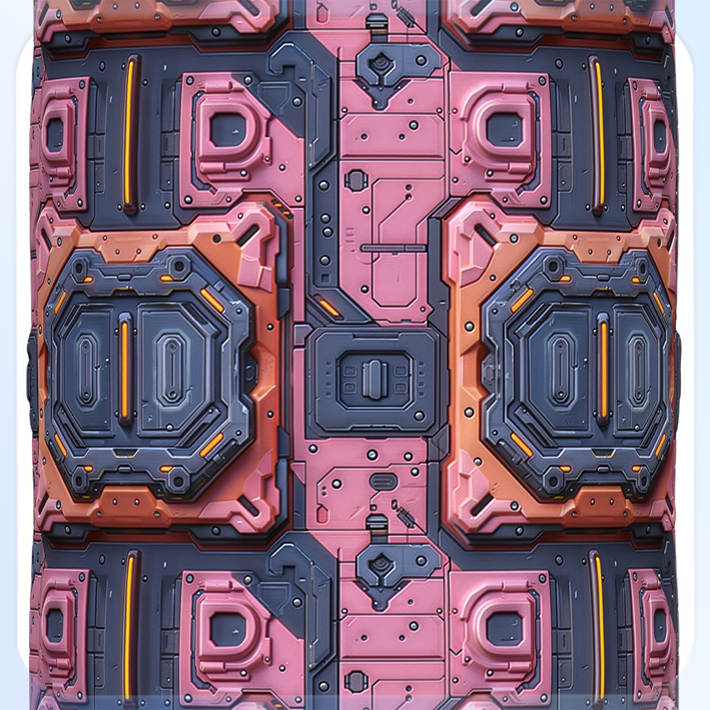 Sci-FI Seamless Texture Texture_3