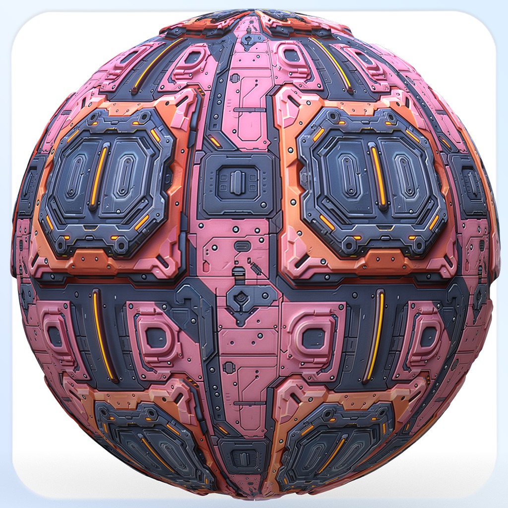 Sci-FI Seamless Texture Texture_2